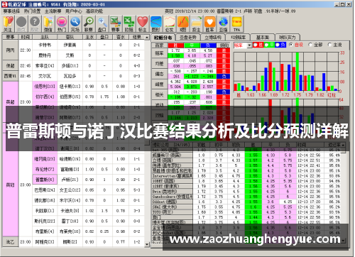 普雷斯顿与诺丁汉比赛结果分析及比分预测详解
